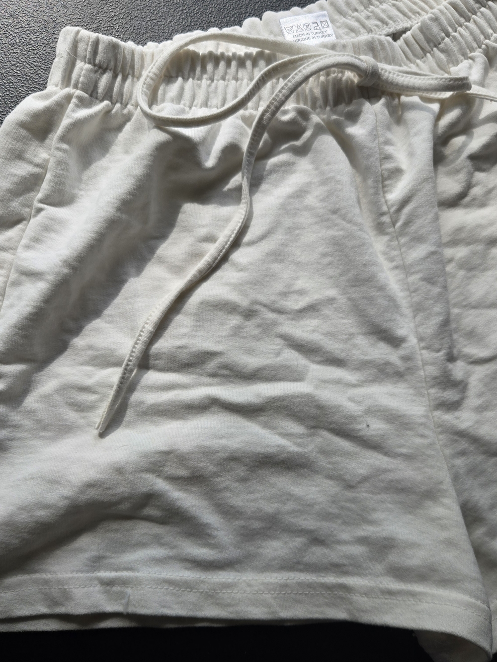 Nike Women's Shorts Sportswear Double Swoosh Size L Drawstring Athletic ware Run - Picture 3 of 9